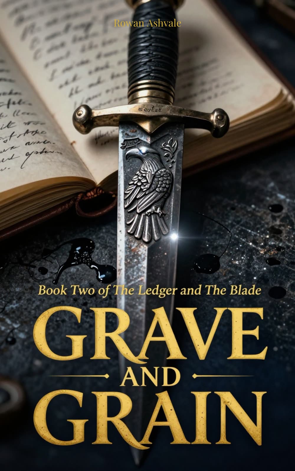 Grave and Grain, Book Two of The Ledger and the Blade, by Rowan Ashvale